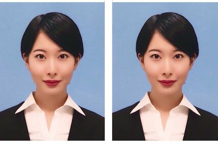 証明写真のプリントに違和感　爆誕した恐怖の写真に「もはや現代アート」