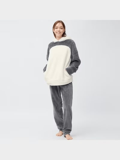 マシュマロフィールフーディセット（パンダ）（長袖＆ロングパンツ）