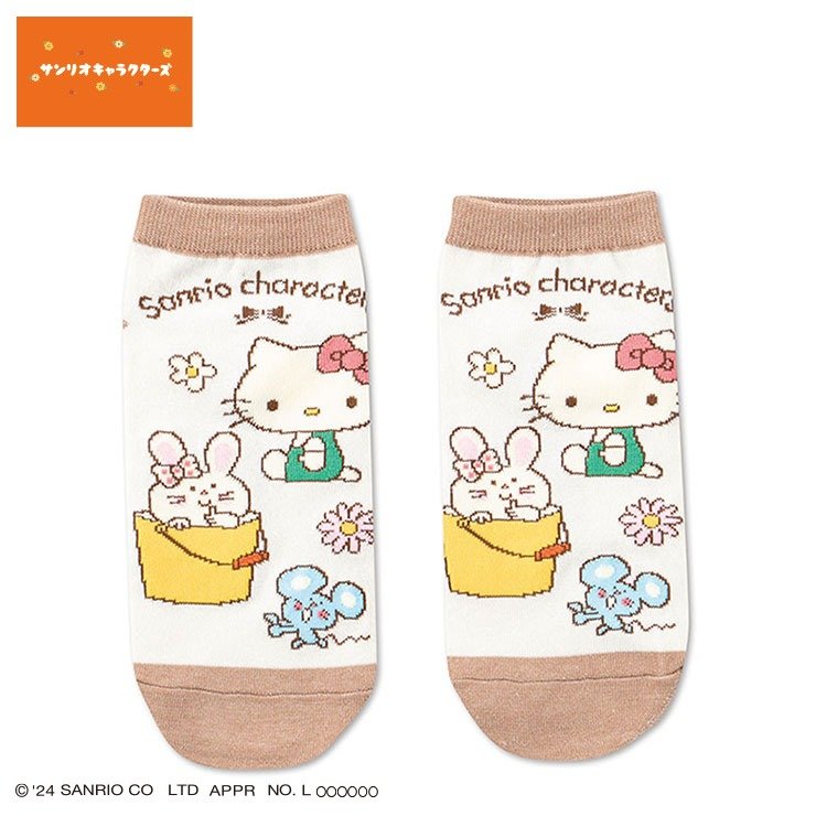 出所：しまむら公式オンラインストア レディース スニーカーインソックス（サンリオキャラクターズ）