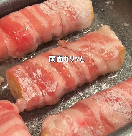 【婚約者弁当】のり塩チーズ味の“厚揚げの肉巻き”が悪魔的なおいしさ！かさ増しおかずが話題に！