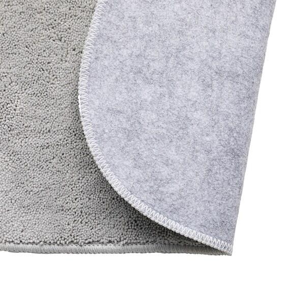 トイレマット(シマエナガ グレー)