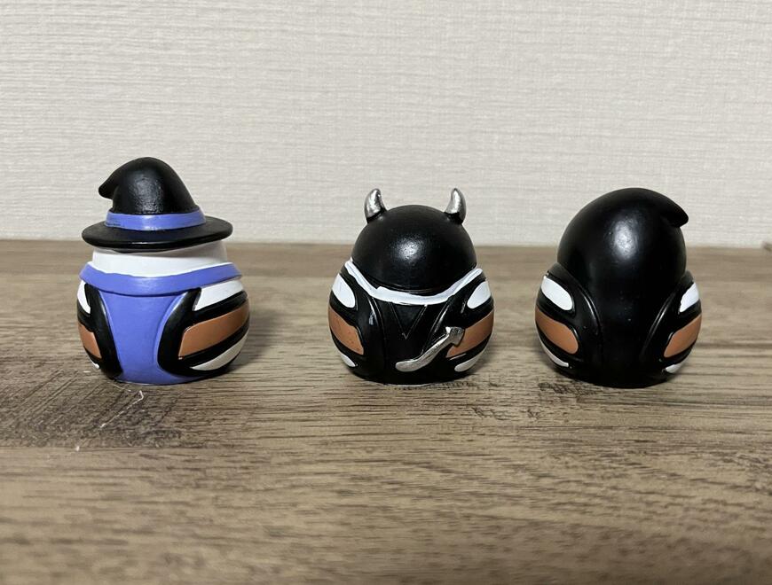 セリア、リトルフレンド ハロウィンモンスター シマエナガ画像