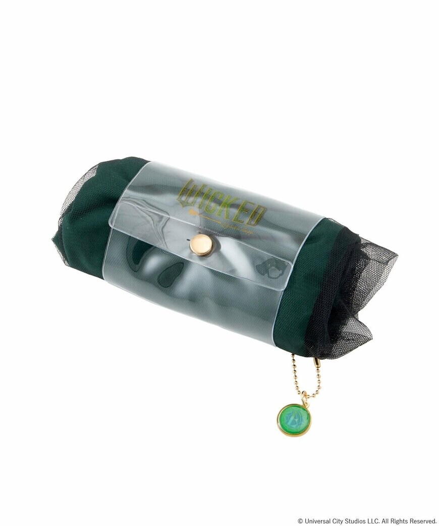 3COINS公式　チュールエコバッグ／WICKED