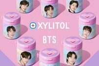 『BTS指ハート姿』ソロカットと集合カット【キシリトールガム】新パケ数量限定で