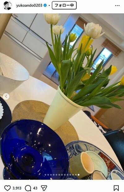 安藤優子のInstagram投稿