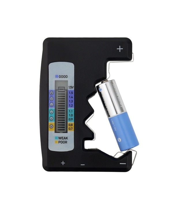チェッカー用の電池も不要で使いやすい