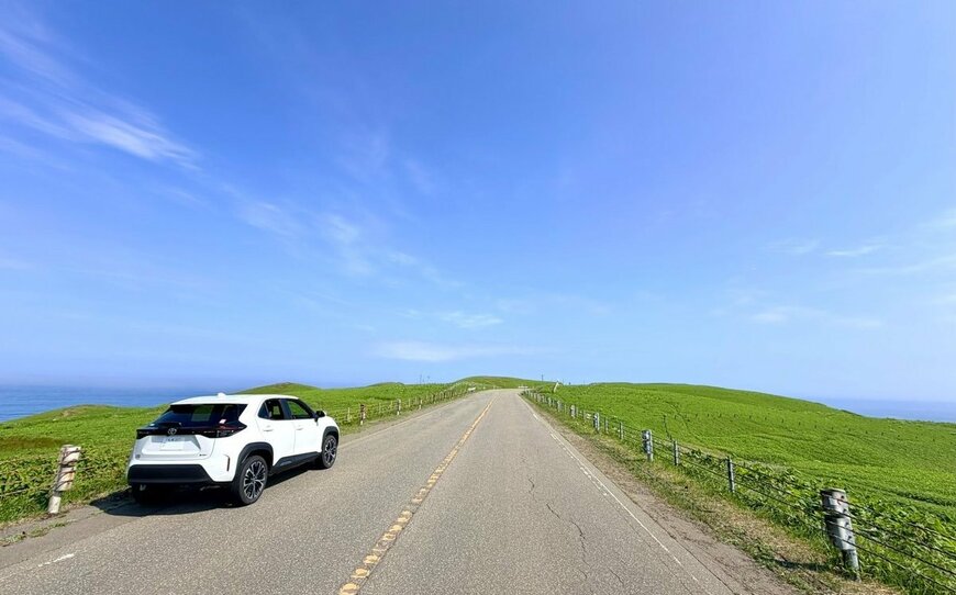 北海道・襟裳岬へと続く道路を撮影　360度に広がる大パノラマに「人生トップ級」「何度も行きたくなる」
