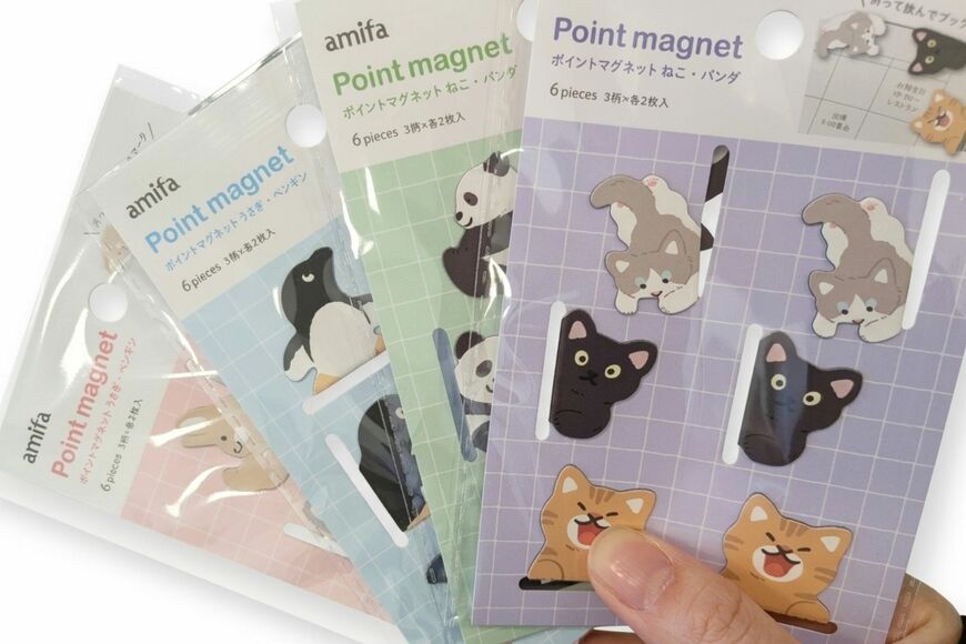 「ねこやパンダのほかにも、ペンギンやうさぎもありました」