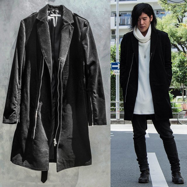 zero - Corduroy Zip Chester Coat ¥75,800（税込）