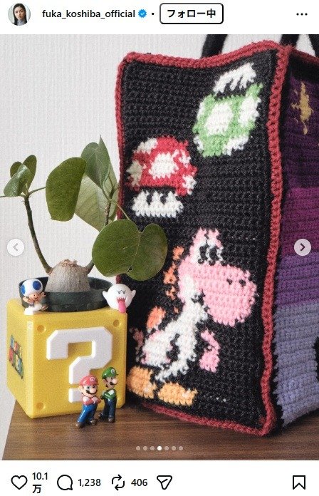 出所：小芝風花のInstagram（＠fuka_koshiba_official） 参照日：2026年2月4日