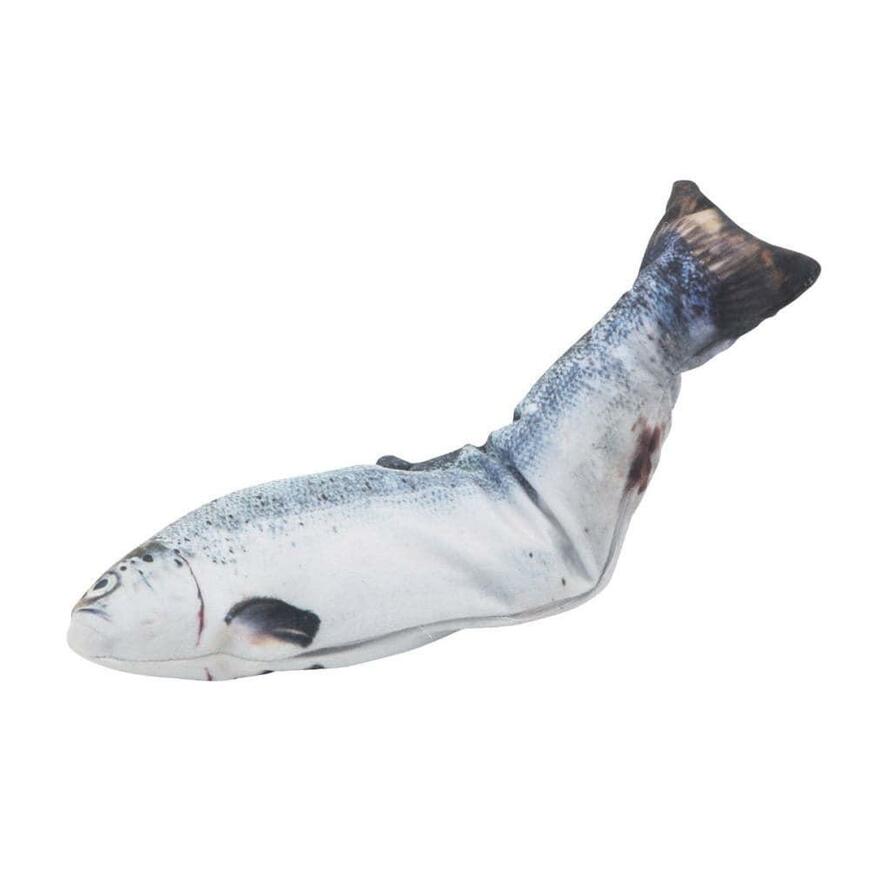 出所：ホームセンター コメリドットコム Petami　猫用またたびぐるみ　電動タイプ　サケ