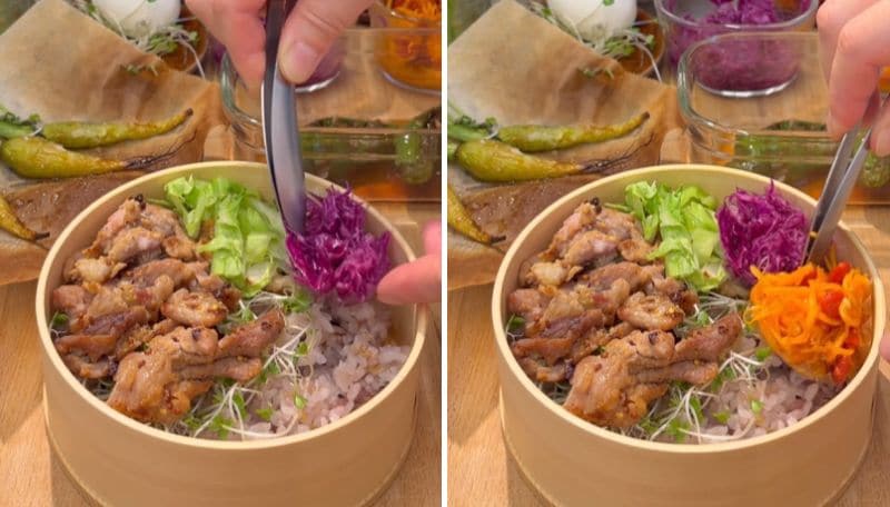 出所：@sakura_obento_