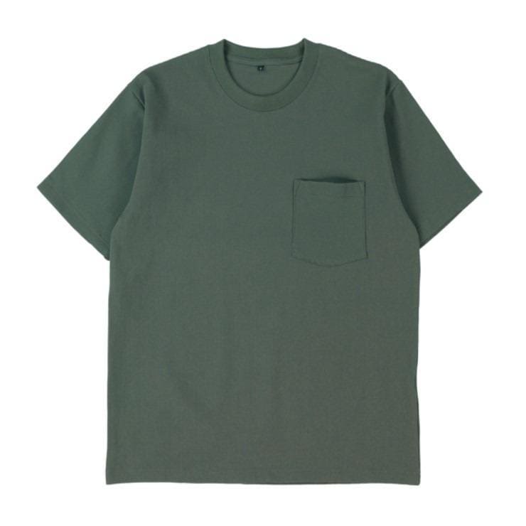 しまむら、ポケットクルーネックTシャツ商品画像