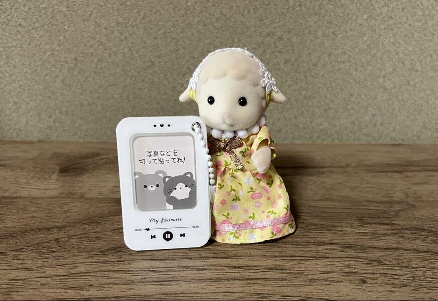 セリア、フォトキーホルダー ゲーム&ミュージック写真