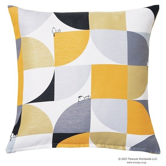 ニトリ公式　スヌーピークッションカバー SLPスヌーピー OR