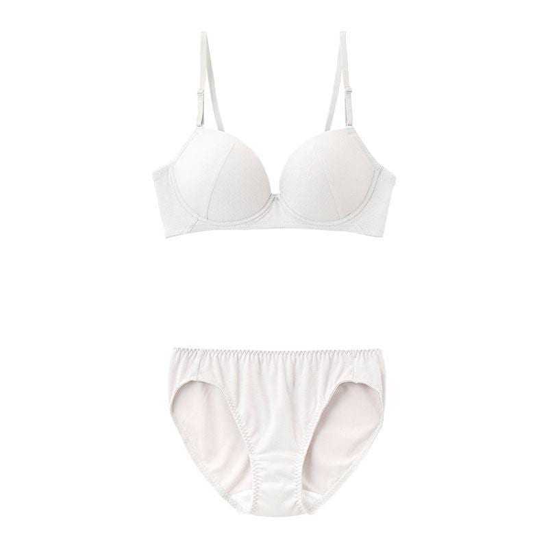 しまむら公式、福袋ファッションセンターしまむら レディースノンワイヤーブラジャー+ショーツ画像