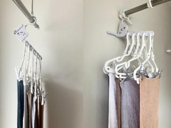 「室内干しハンガー」