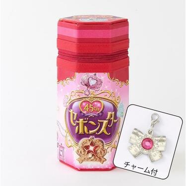 しまむら　セボンスター　フタ付き　収納ボックス　チャーム付き　3種類　セミコンプ しまむらで「セボンスター」のポーチを発見！ペンケースにもなるサイズ