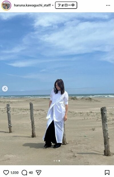 川口春奈のマネージャーのInstagram投稿