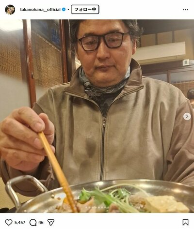 貴乃花光司氏のInstagram投稿