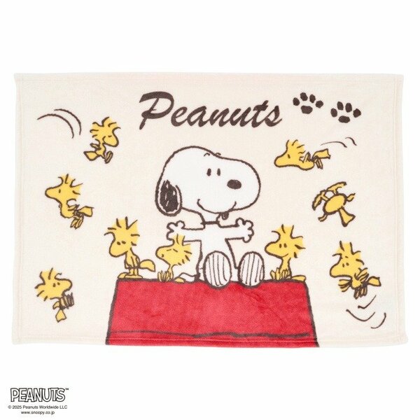 ブランケット（ひざ掛けサイズ・PEANUTS）