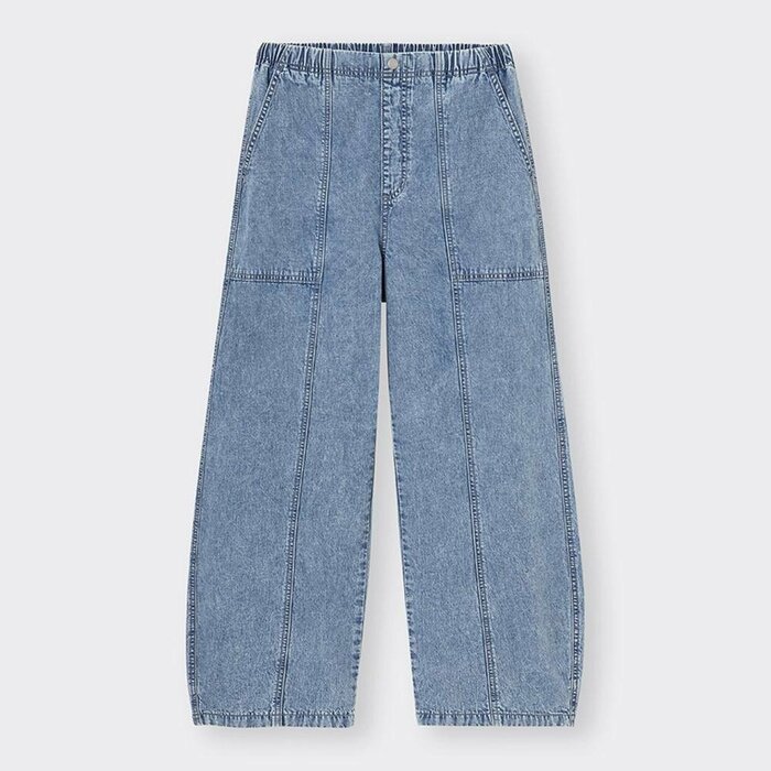 GU公式 コクーンジョガープルオンパンツ