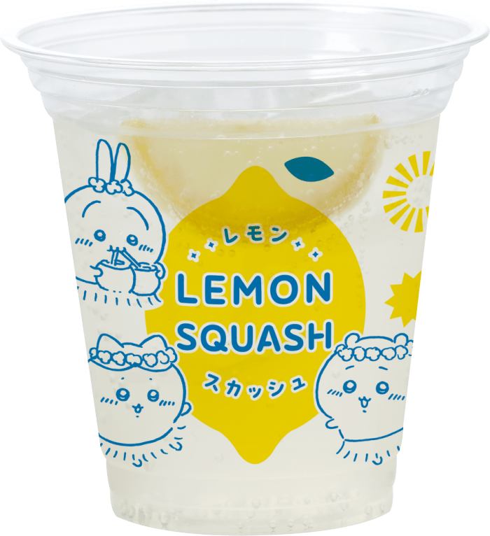 第2弾では夏にピッタリのシュワっとするレモンスカッシュに