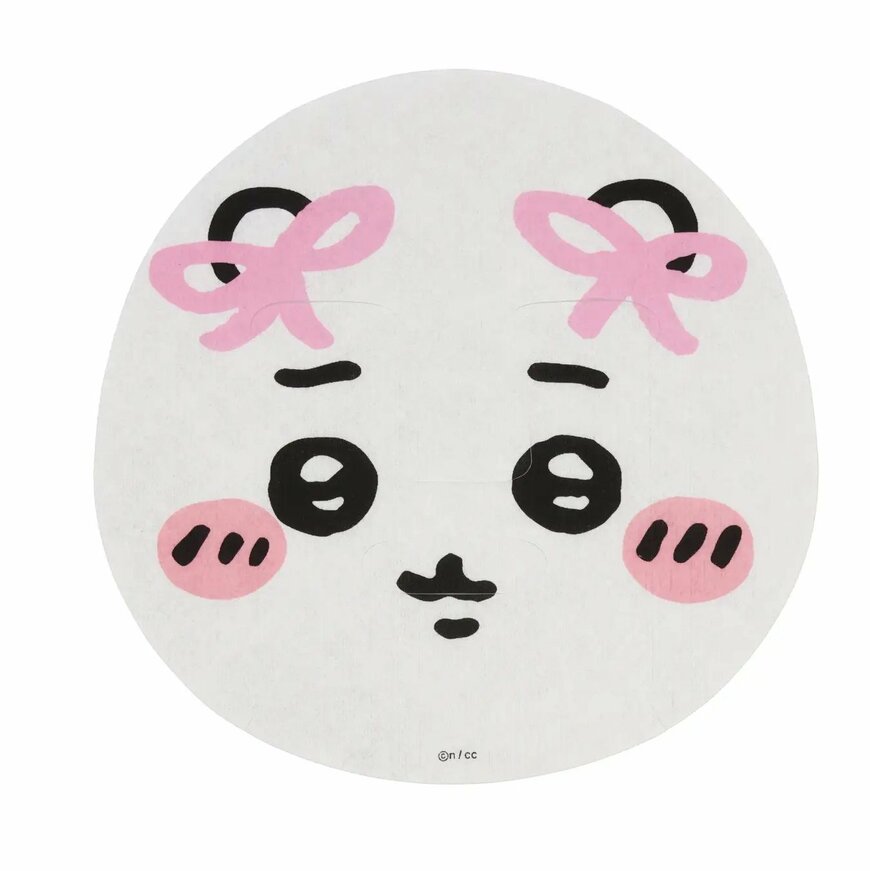 出所：粧美堂株式会社　ちいかわフェイスマスク