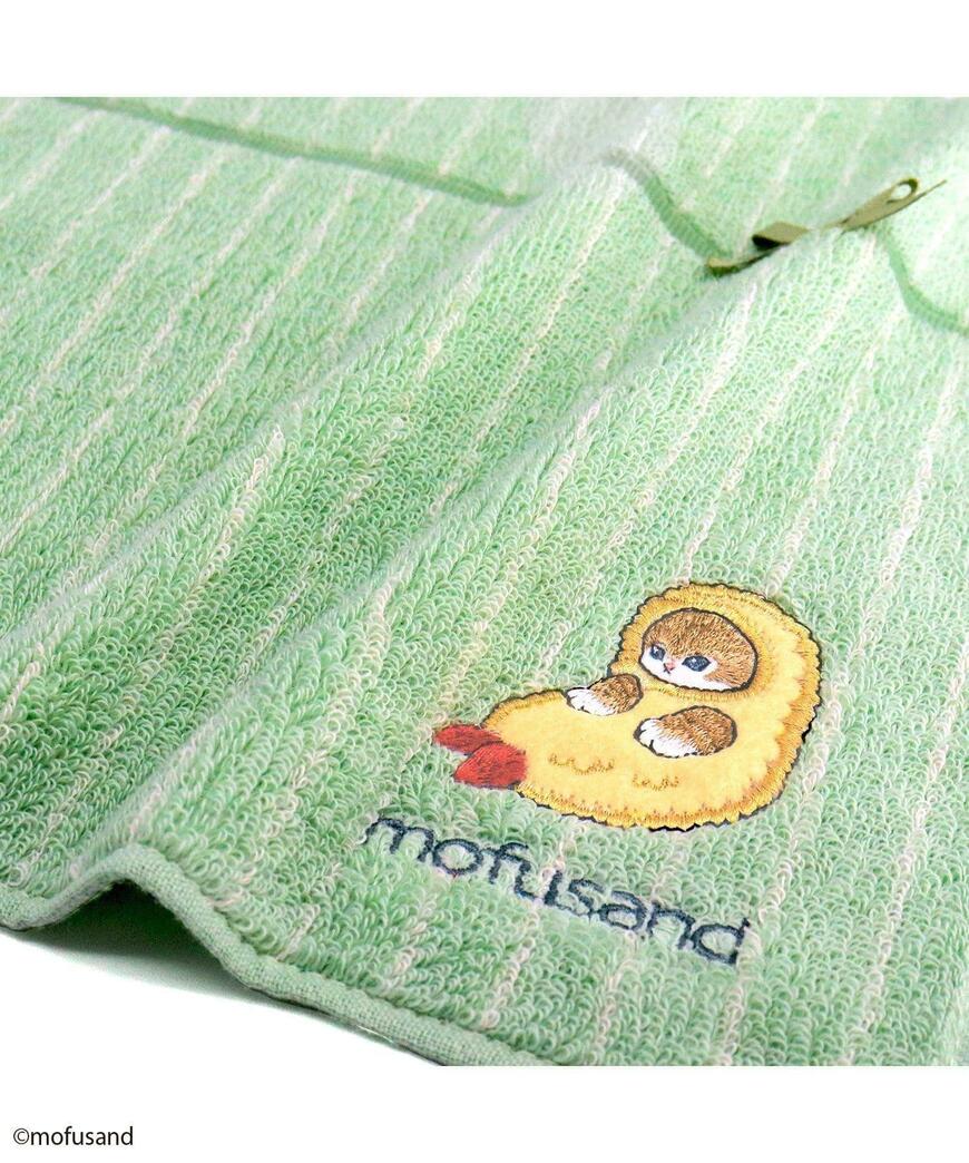 出所：ハニーズ公式オンラインストア mofusand／おすわりタオルハンカチ