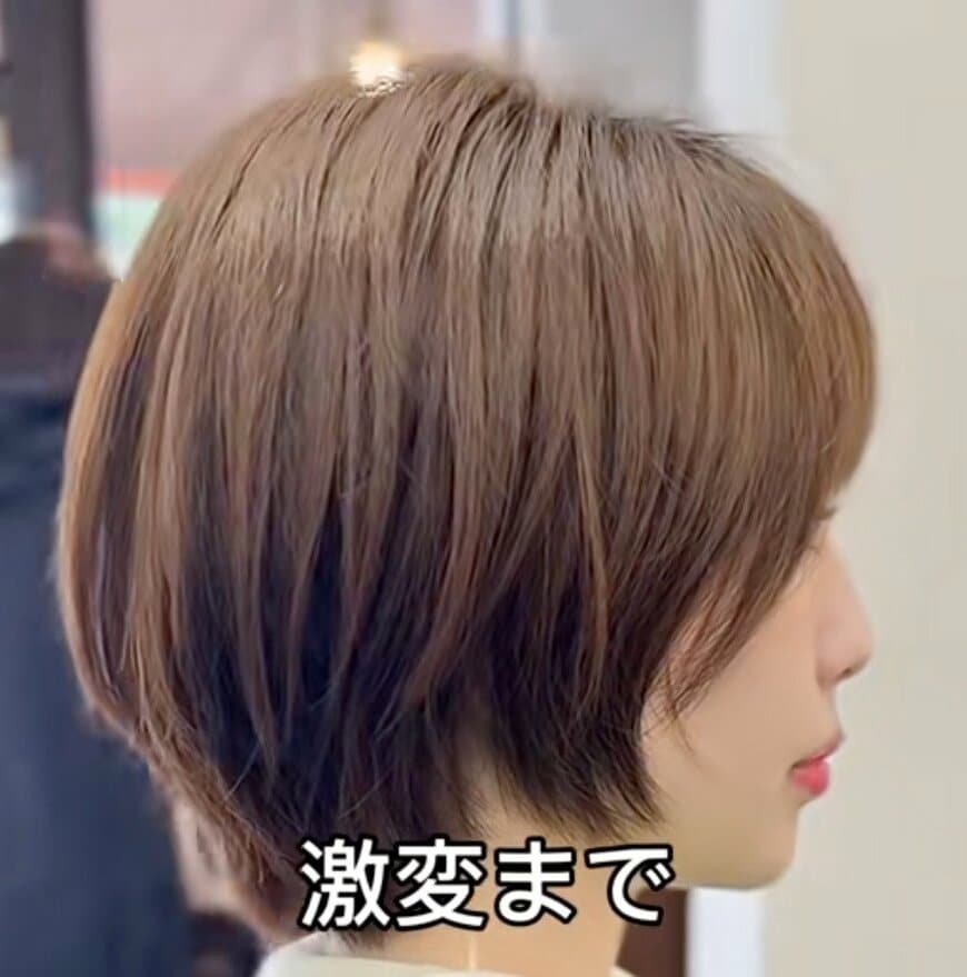 【激変】毛量に悩む女性が美容師に託すと→想像超えの仕上がりで驚きのイメチェン！