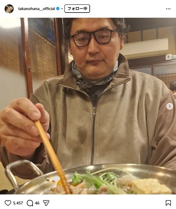 出所：貴乃花光司氏のInstagram（＠takanohana__official）　参照日：2025年11月27日