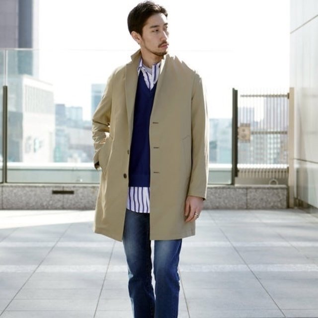 EDIFICE - メランジトロピカルチェスターコート ¥17,280（税込）