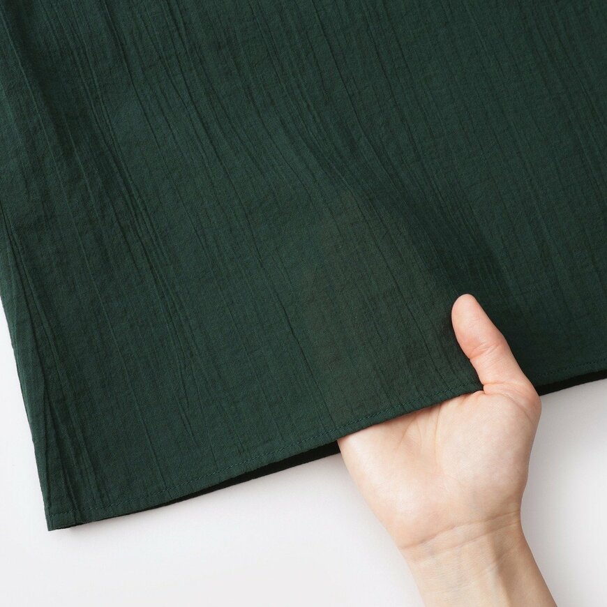 出所：無印良品公式　婦人　強撚ボイル　キャミソールワンピース