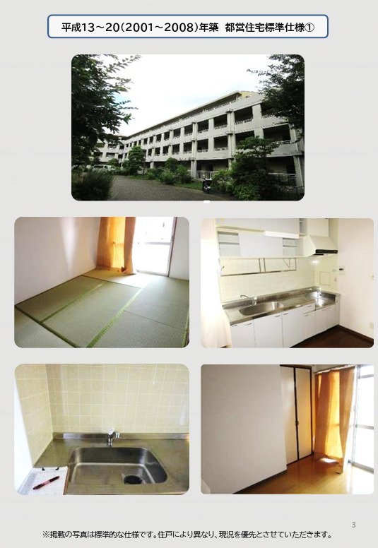 出所：JKK東京「都営住宅標準仕様設備写真」