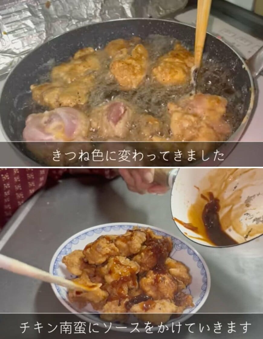 94歳の調理風景