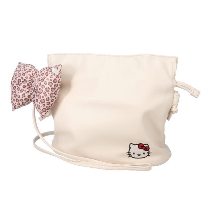 しまむら、レディース 巾着ショルダーバッグ(ハローキティ)商品画像