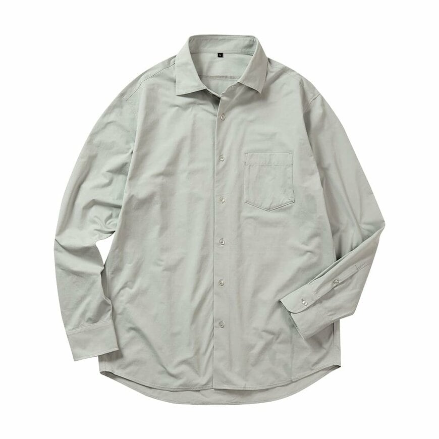 ワークマン公式　フィッテスト長袖シャツ