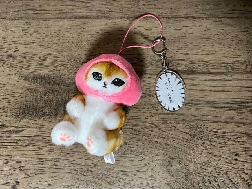 キャンドゥ、アクリルキーホルダーひとりごと画像