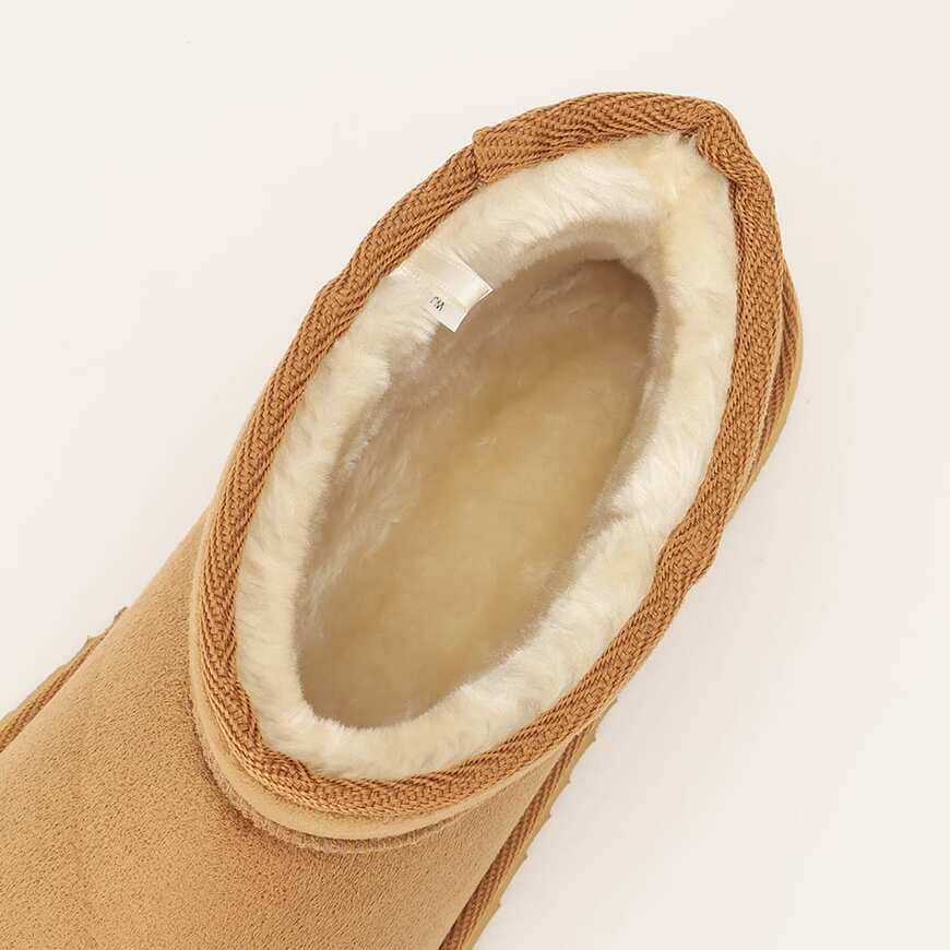 ワークマン公式　レディースムートン風ブーツノベルの画像