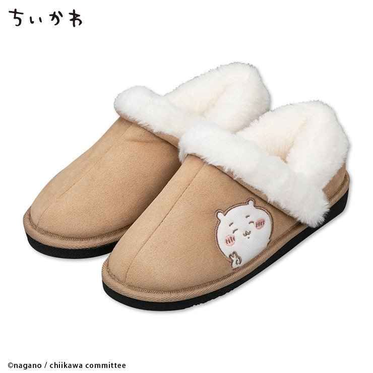 しまむら公式 ちいかわレディース ボアシューズ画像