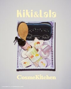 大人可愛い！サンリオ「キキ＆ララ」は必見。上質な「ポーチ」＆「ミニタオル」など〈コスメキッチンコラボ〉が素敵すぎ！