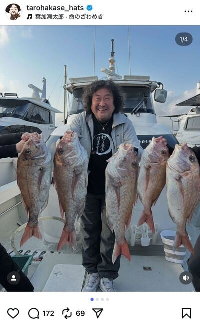 葉加瀬太郎のInstagram投稿