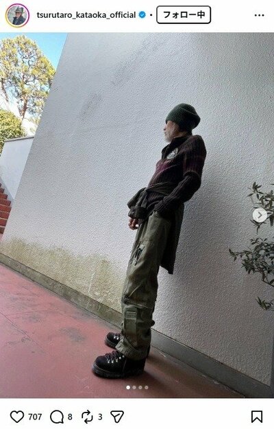 片岡鶴太郎のInstagram投稿