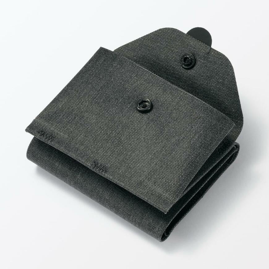 出所：無印良品ネットストア 耐水生地を使った　ウェルダー　三つ折り財布