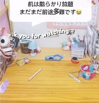 【100均DIY】「散らばっていたマスコットアイテムがディスプレイに」白い5段ディスプレイ棚で〈見せる収納空間〉に大変身！