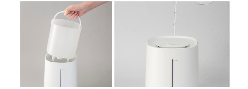 出所：株式会社ニトリホールディングス　タンクを持ち運べるラク給水アロマ加湿器