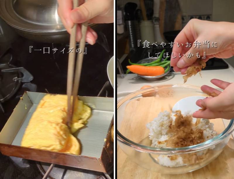 出所：@sakura_obento_