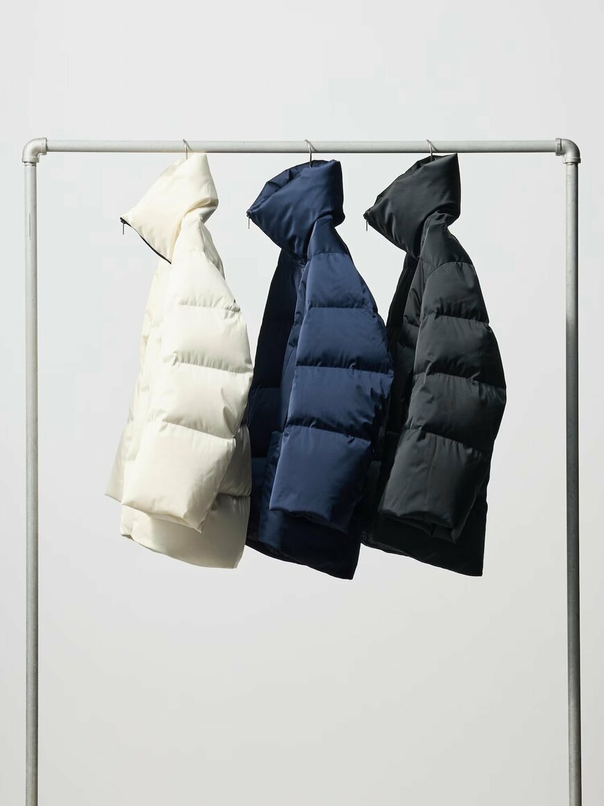 出所：ユニクロ公式　ダウンボリュームジャケット