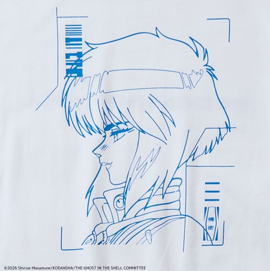 ワークマン公式オンラインストア「攻殻機動隊プリント半袖Tシャツ」