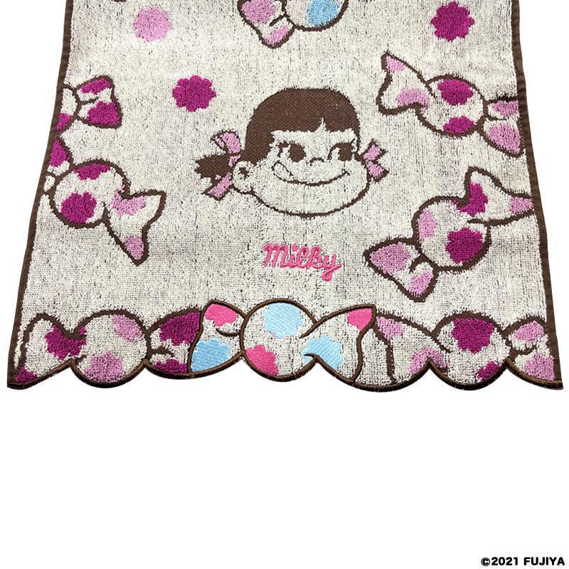 ペコちゃん キャンディいっぱい フェイスタオル